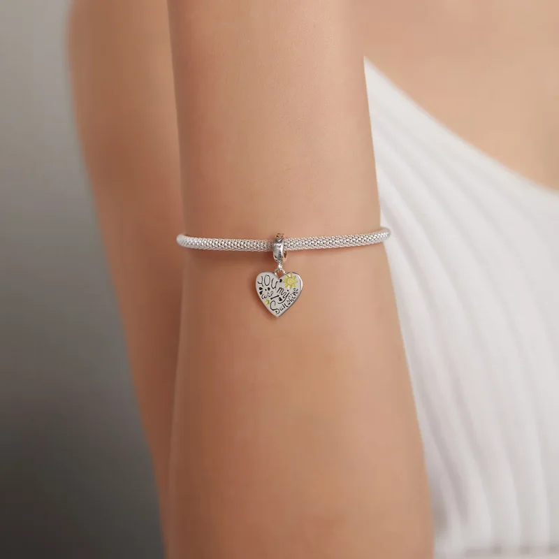 (imagine pentru) Pandora Stil Iubire Brand Dangle - SCC1916 - Vizualizare 5
