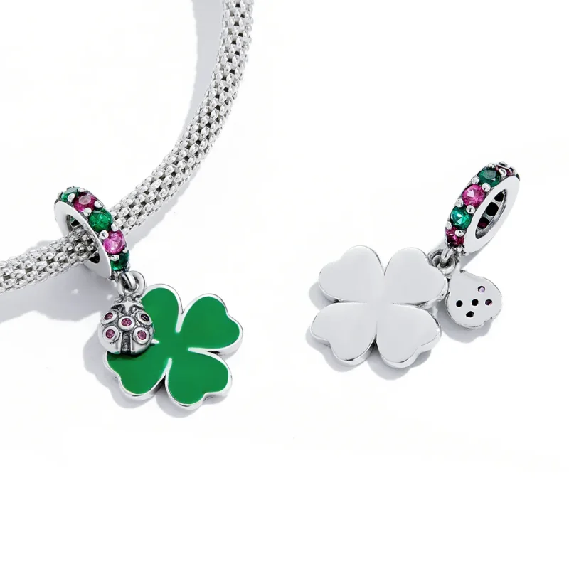 (imagine pentru) Pandora Stil Licurici Clover Pandantiv - SCC2187 - Vizualizare 3