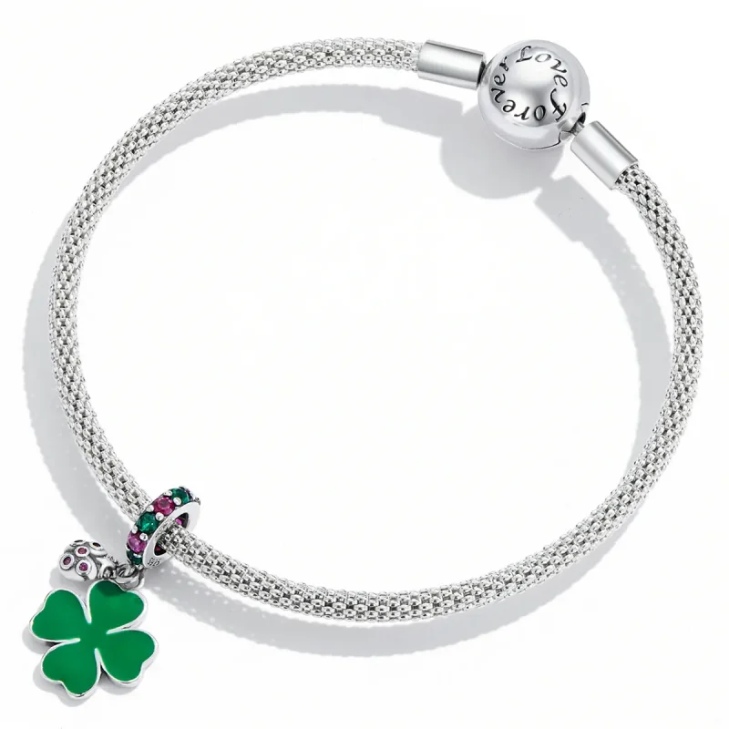 (imagine pentru) Pandora Stil Licurici Clover Pandantiv - SCC2187 - Vizualizare 4