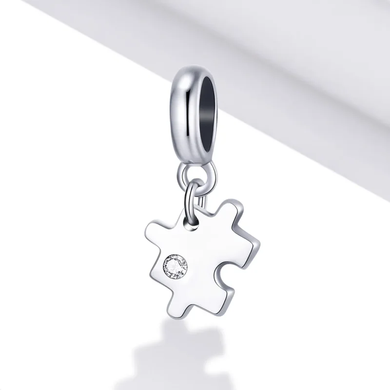 (imagine pentru) Pandora Stil Moda Puzzle Dangle - SCX133 - Vizualizare 2