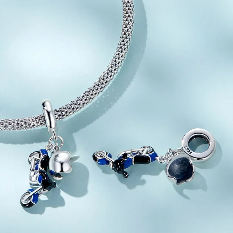 (imagine pentru) Pandora Stil Motocicletă Dangle - SCC2364 - Vizualizare 4