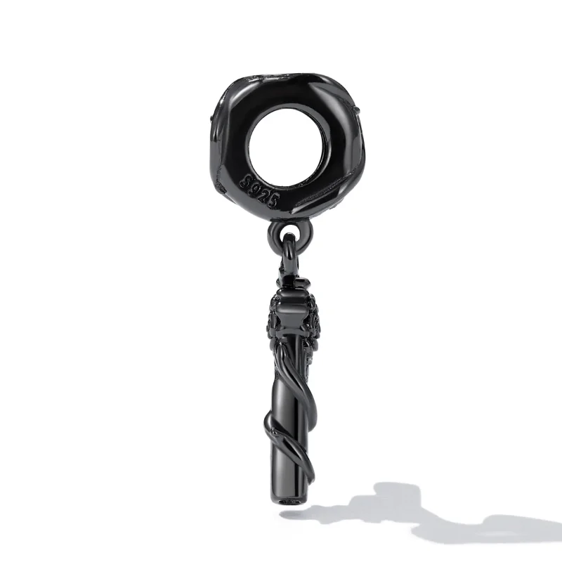 (imagine pentru) Pandora Stil Pistol Roz Cercei cu Pandantiv - SCC2241 - Vizualizare 3