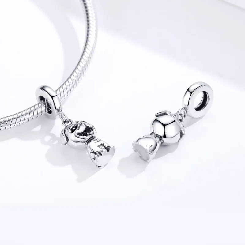 (imagine pentru) Pandora Stil Pug Dangle - SCC1320 - Vizualizare 4