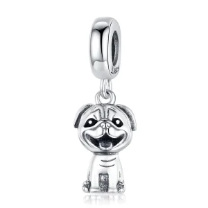 (imagine pentru) Pandora Stil Pug Dangle - SCC1320