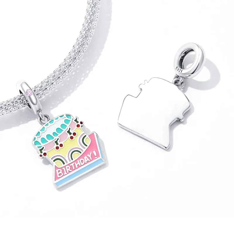 (imagine pentru) Pandora Stil Tort de Cireșe și Cremă Dangle - SCC2230 - Vizualizare 4