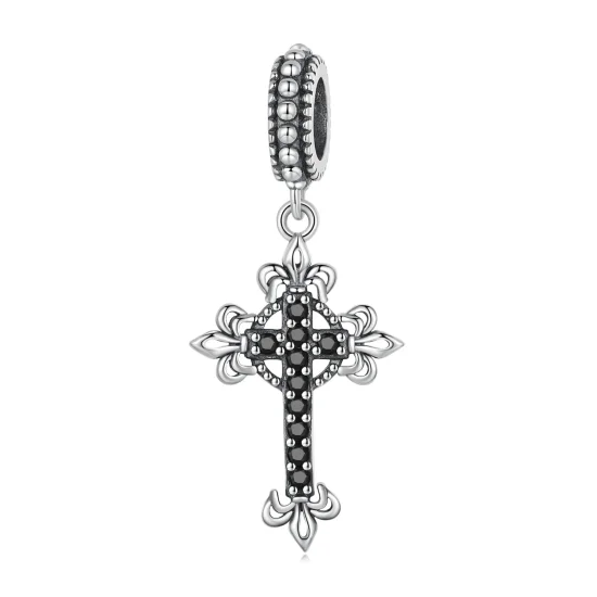 (imagine pentru) Pandora Stil Vintage Cruce Dangle - BSC669