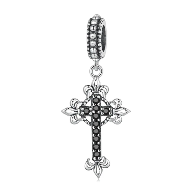 (imagine pentru) Pandora Stil Vintage Cruce Dangle - BSC669