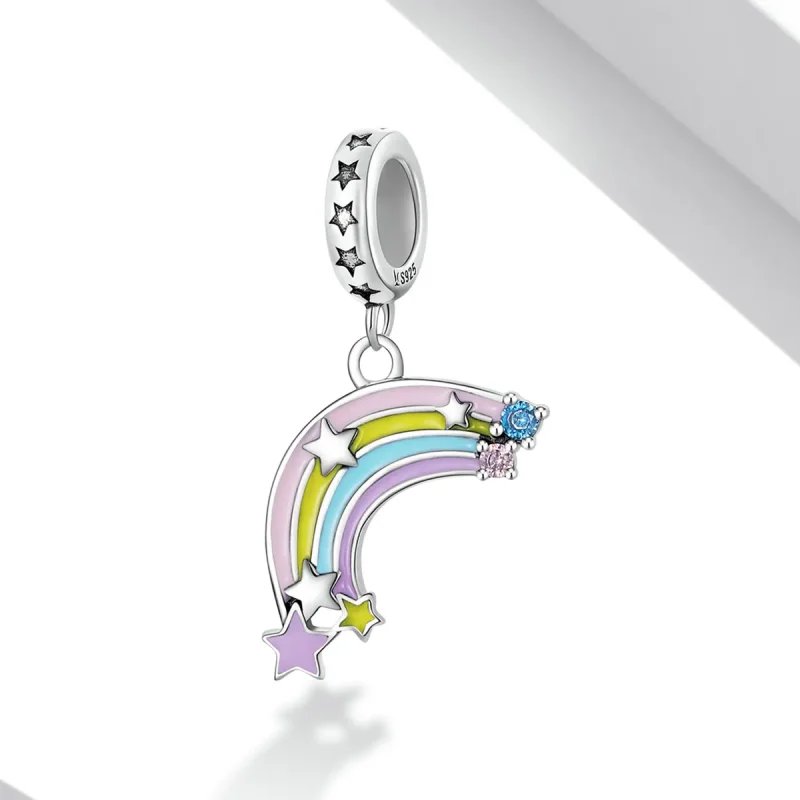 (imagine pentru) Pandora Stil Vis Cercei Culoare Curcubeu - SCC2074 - Vizualizare 2