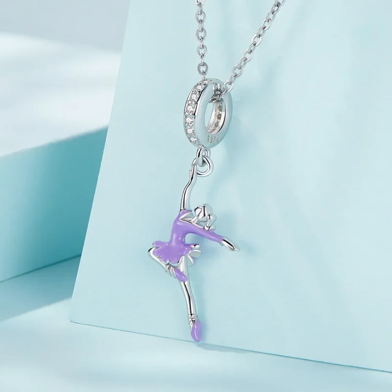 (imagine pentru) Pandora Style Ballerina Girl Dangle - SCC2394 - Vizualizare 2