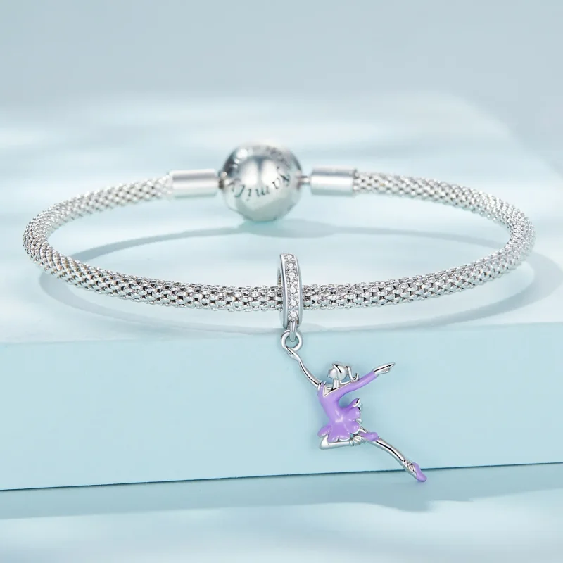 (imagine pentru) Pandora Style Ballerina Girl Dangle - SCC2394 - Vizualizare 3