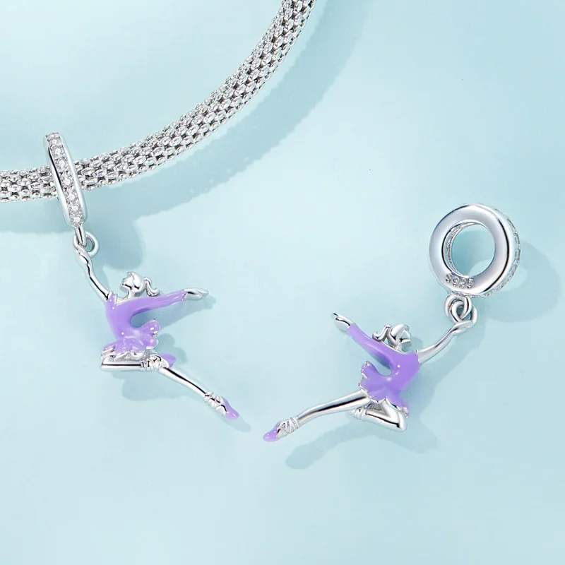 (imagine pentru) Pandora Style Ballerina Girl Dangle - SCC2394 - Vizualizare 4