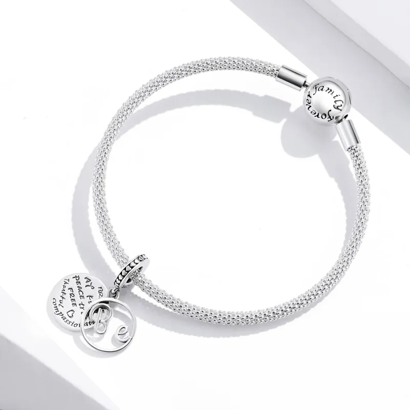 (imagine pentru) Pandora Style Best Wishes Dangle - BSC315 - Vizualizare 3