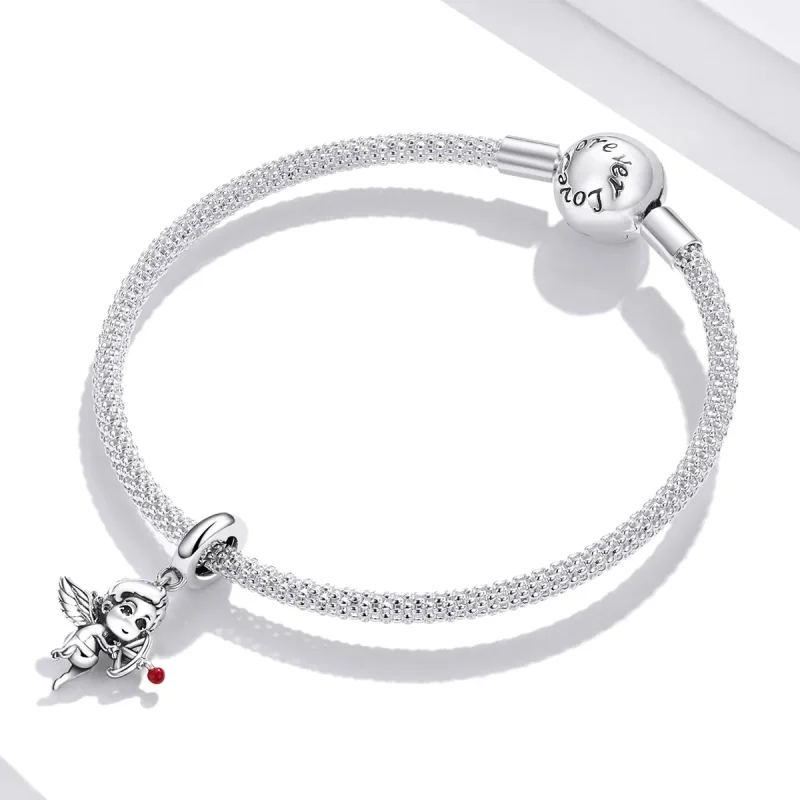 (imagine pentru) Pandora Style Cupid Dangle - SCC1898 - Vizualizare 3