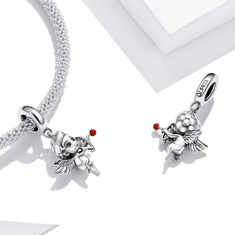 (imagine pentru) Pandora Style Cupid Dangle - SCC1898 - Vizualizare 4