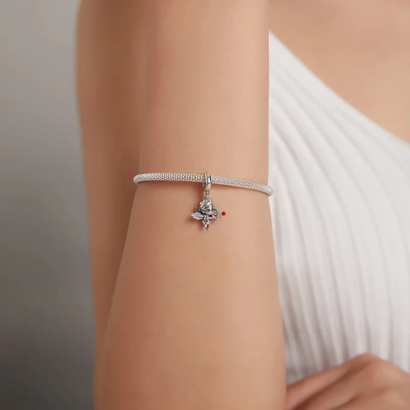 (imagine pentru) Pandora Style Cupid Dangle - SCC1898 - Vizualizare 5