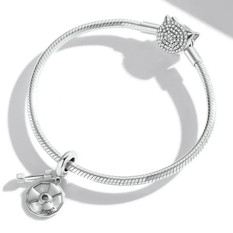 (imagine pentru) Pandora Style Fitness Equipment Dangle - SCC2053 - Vizualizare 3