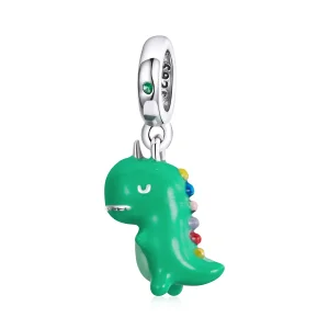 Pandora Style Fun Little Dinosaur Dangle - BSC460 (imagine pentru) Pandora Style Fun Little Dinosaur Dangle - BSC460
