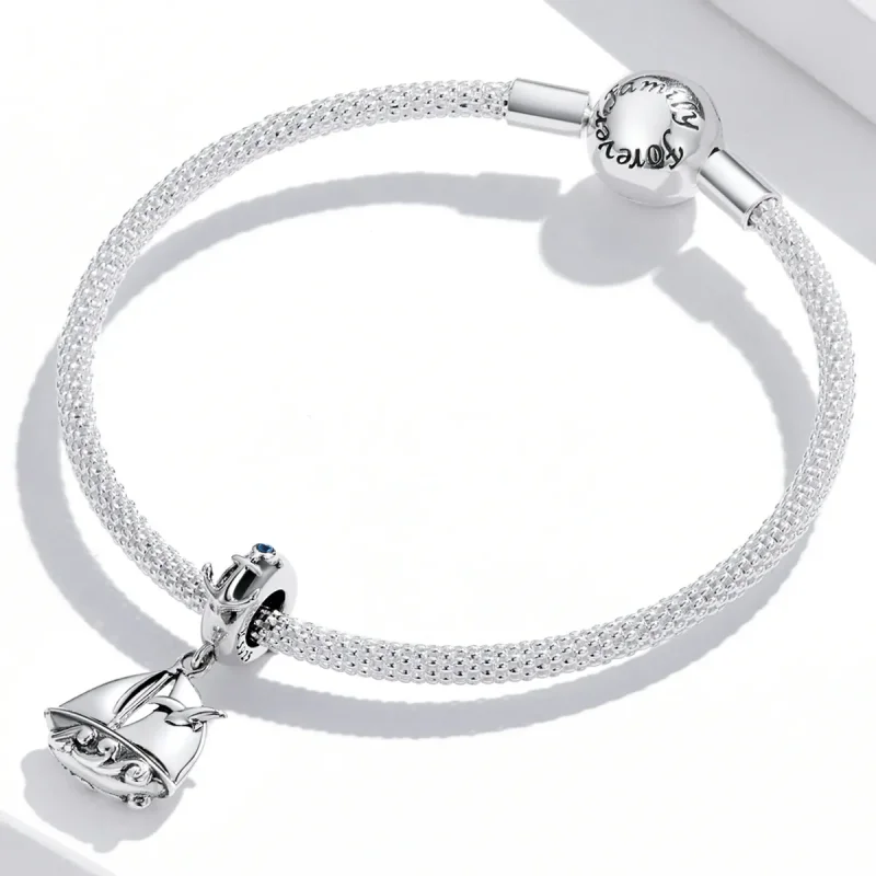 (imagine pentru) Pandora Style Globetrotter - Sailing Dangle - SCC2029 - Vizualizare 3