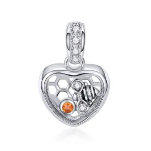 Pandora Style Hive Love Dangle - SCC870 (imagine pentru) Pandora Style Hive Love Dangle - SCC870