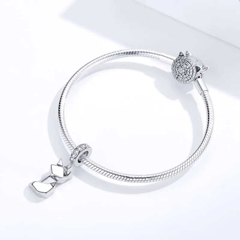 (imagine pentru) Pandora Style Little Fox Dangle - BSC108 - Vizualizare 3