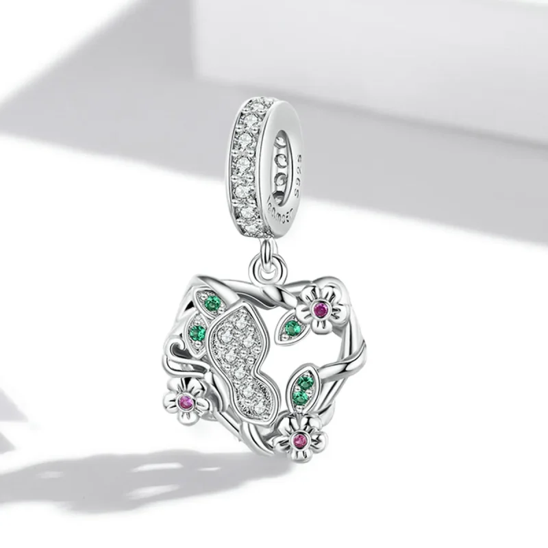 (imagine pentru) Pandora Style Love Spring Garden Dangle - BSC553 - Vizualizare 2