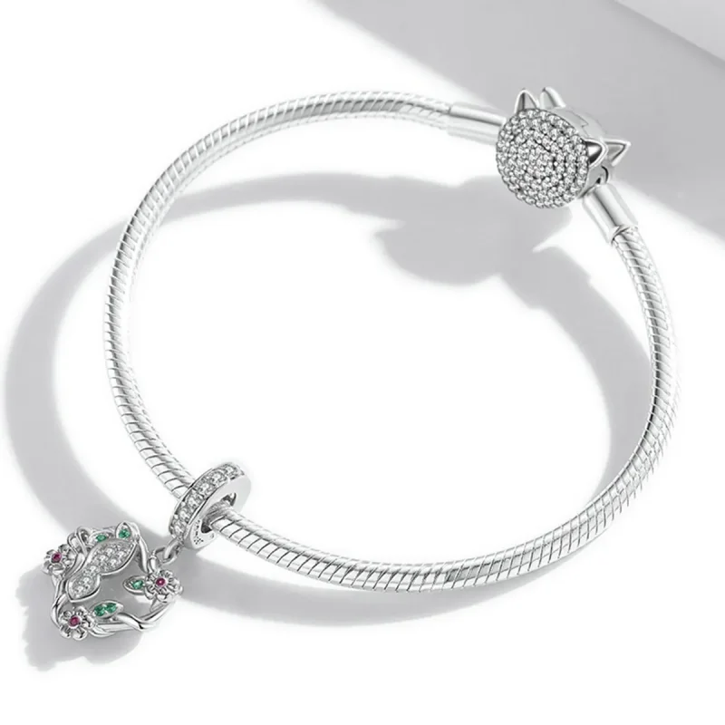 (imagine pentru) Pandora Style Love Spring Garden Dangle - BSC553 - Vizualizare 3