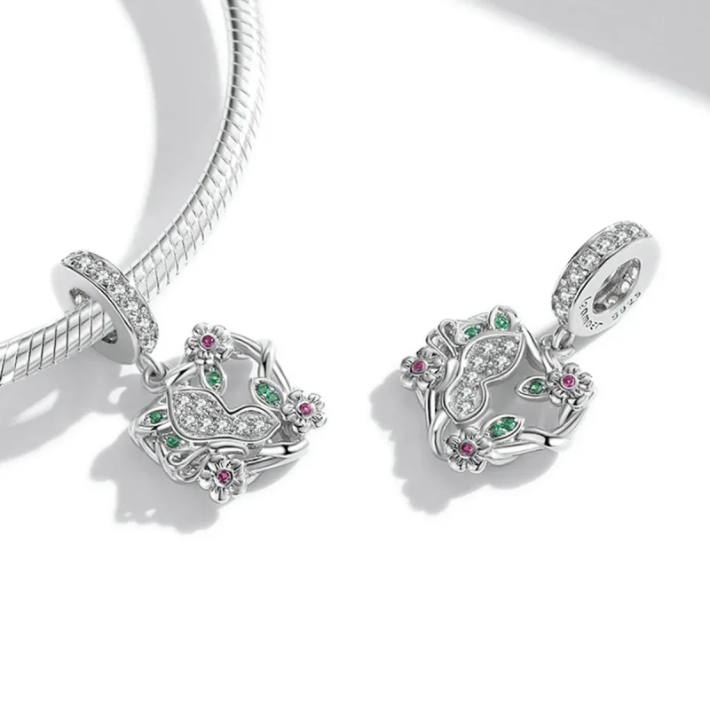 (imagine pentru) Pandora Style Love Spring Garden Dangle - BSC553 - Vizualizare 4