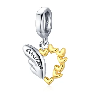 (imagine pentru) Pandora Style Lucky Wings Dangle - BSC504
