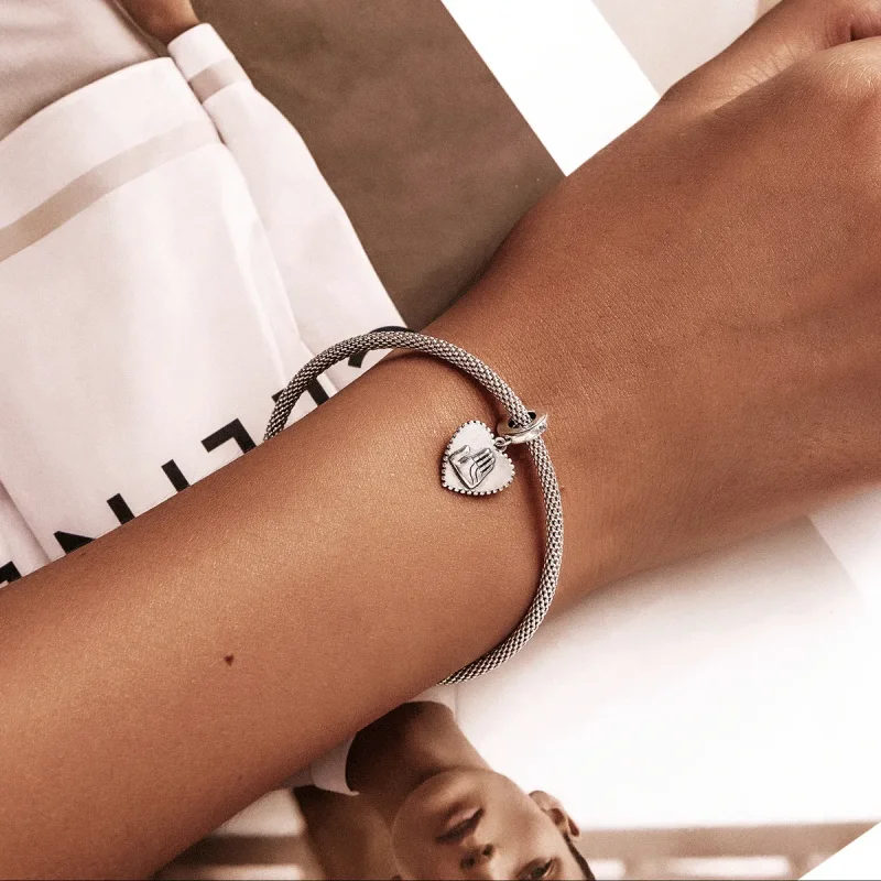 (imagine pentru) Pandora Style Mâini Iubitoare ale Deșertului din Chile - Cercei dangle SCC2112 - Vizualizare 5
