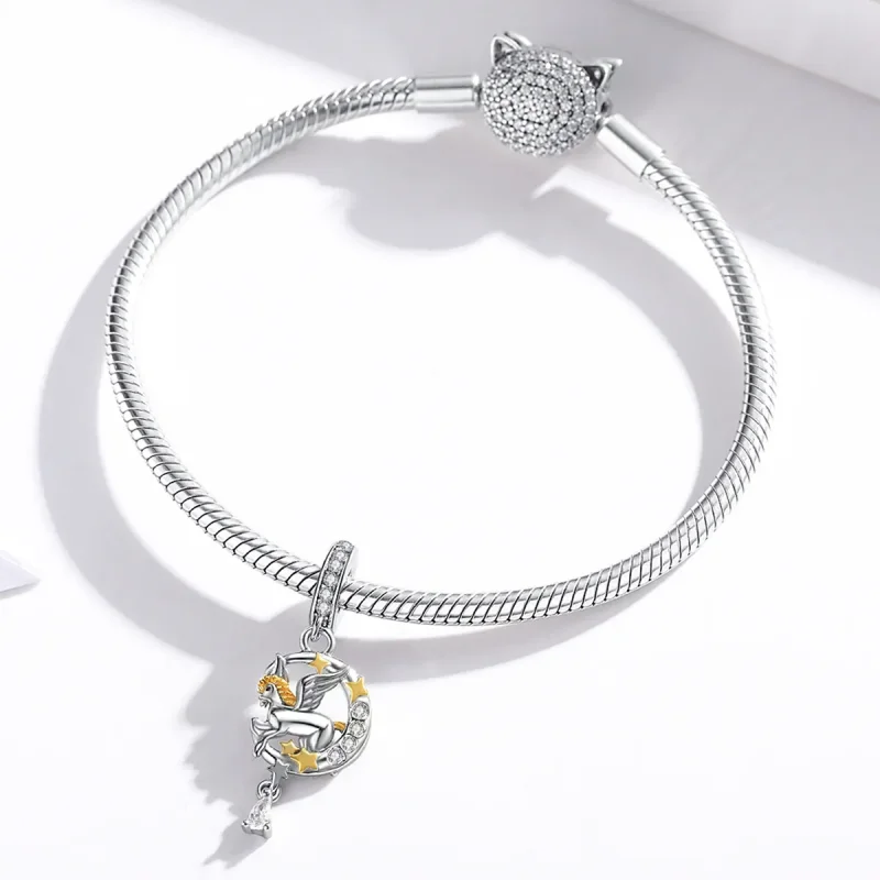 (imagine pentru) Pandora Style Pegasus Dangle - SCC1736 - Vizualizare 3