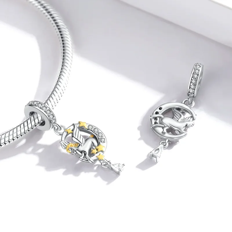 (imagine pentru) Pandora Style Pegasus Dangle - SCC1736 - Vizualizare 4