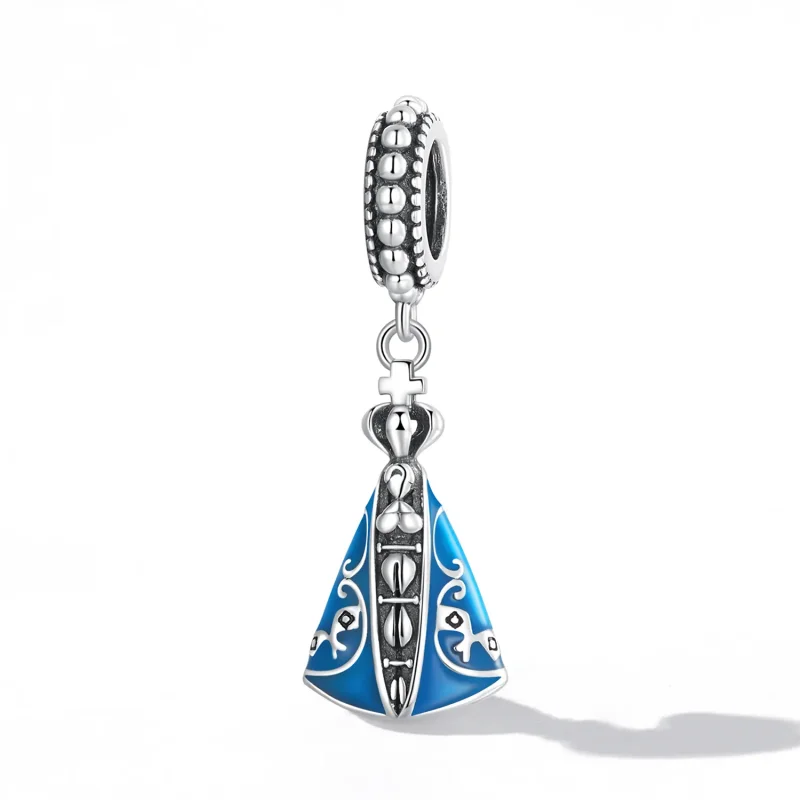 (imagine pentru) Pandora Style Pendanta Maicii Domnului de la Aparecida - SCC2238 - Vizualizare 2