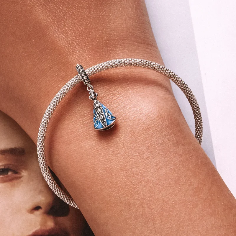 (imagine pentru) Pandora Style Pendanta Maicii Domnului de la Aparecida - SCC2238 - Vizualizare 6