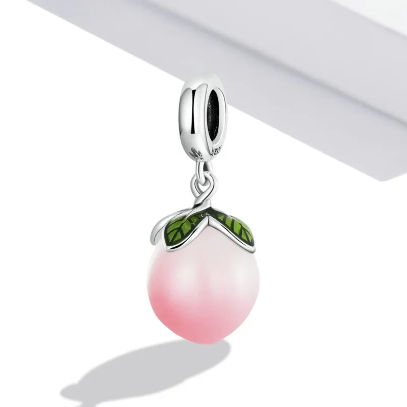 (imagine pentru) Pandora Style Piersică Dangle - SCC2177 - Vizualizare 2