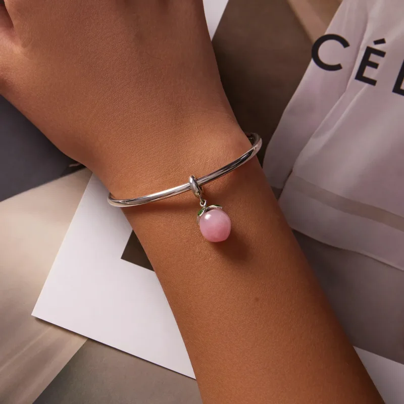 (imagine pentru) Pandora Style Piersică Dangle - SCC2177 - Vizualizare 5