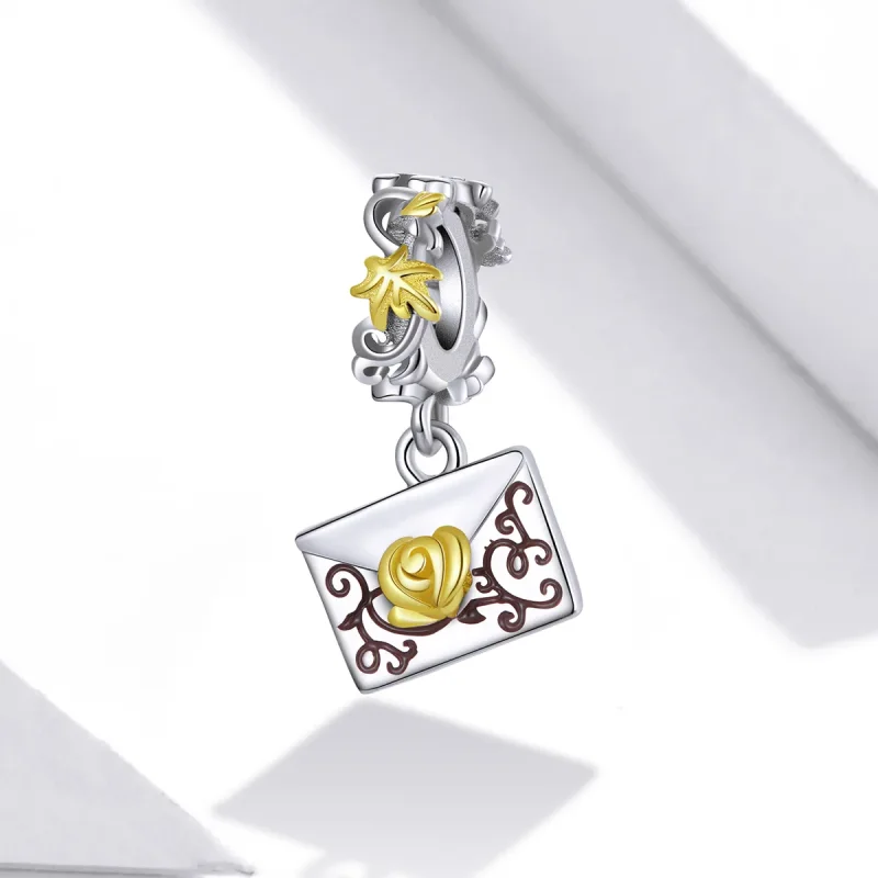 (imagine pentru) Pandora Style Prom Invitation Dangle - BSC410 - Vizualizare 2