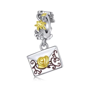 (imagine pentru) Pandora Style Prom Invitation Dangle - BSC410