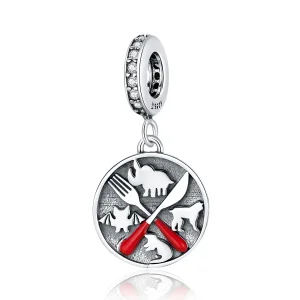 Pandora Style Refuză să Mănânce Animale Sălbatice Dangle - SCC1588 (imagine pentru) Pandora Style Refuză să Mănânce Animale Sălbatice Dangle - SCC1588