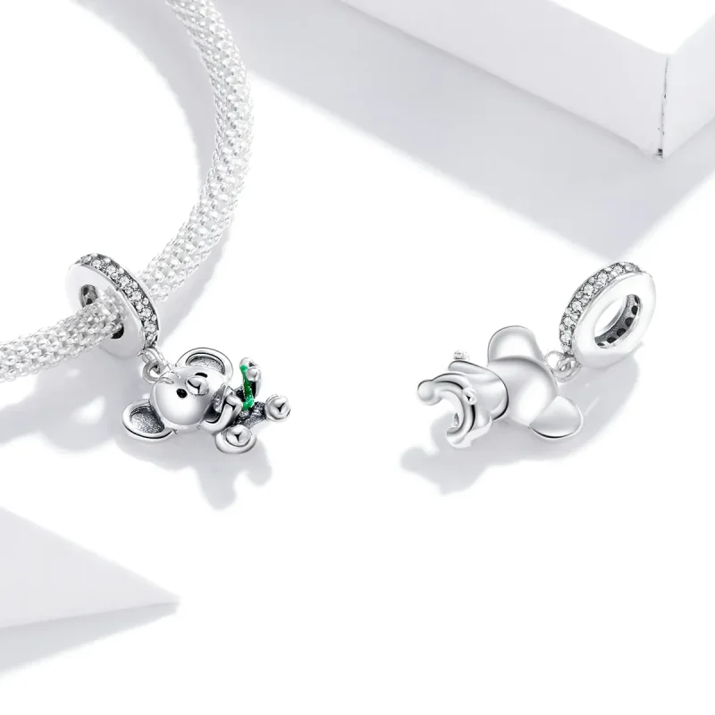 (imagine pentru) Pandora Style Sax Koala Dangle - SCC1628 - Vizualizare 3