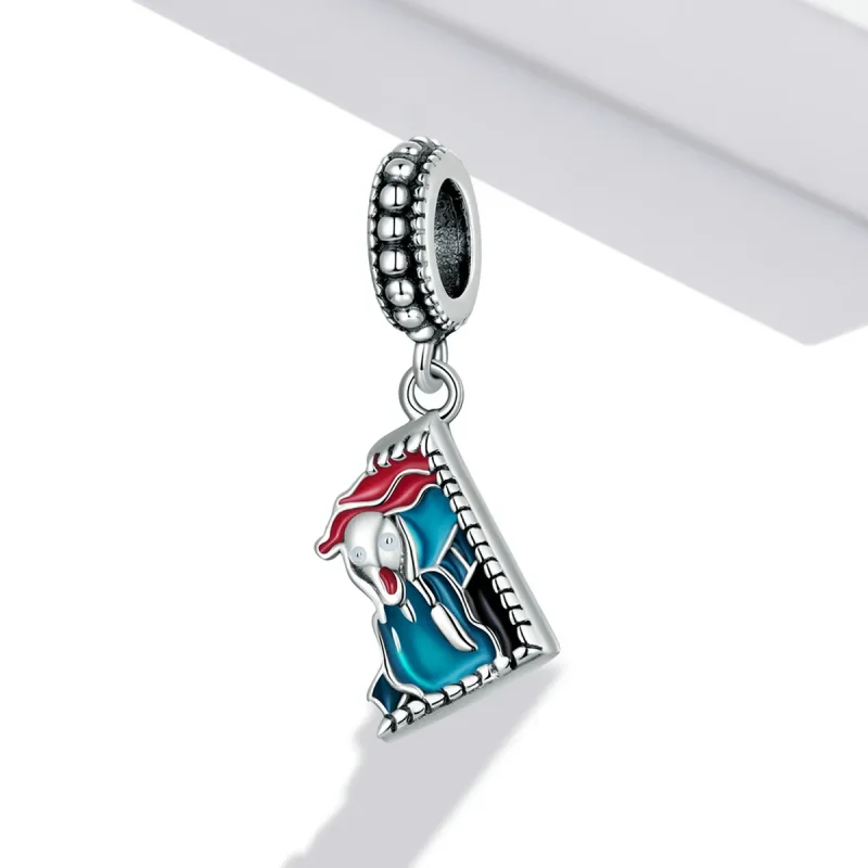 (imagine pentru) Pandora Style Shouting Person Dangle - SCC2081 - Vizualizare 2