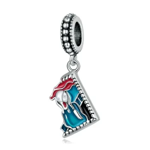 (imagine pentru) Pandora Style Shouting Person Dangle - SCC2081