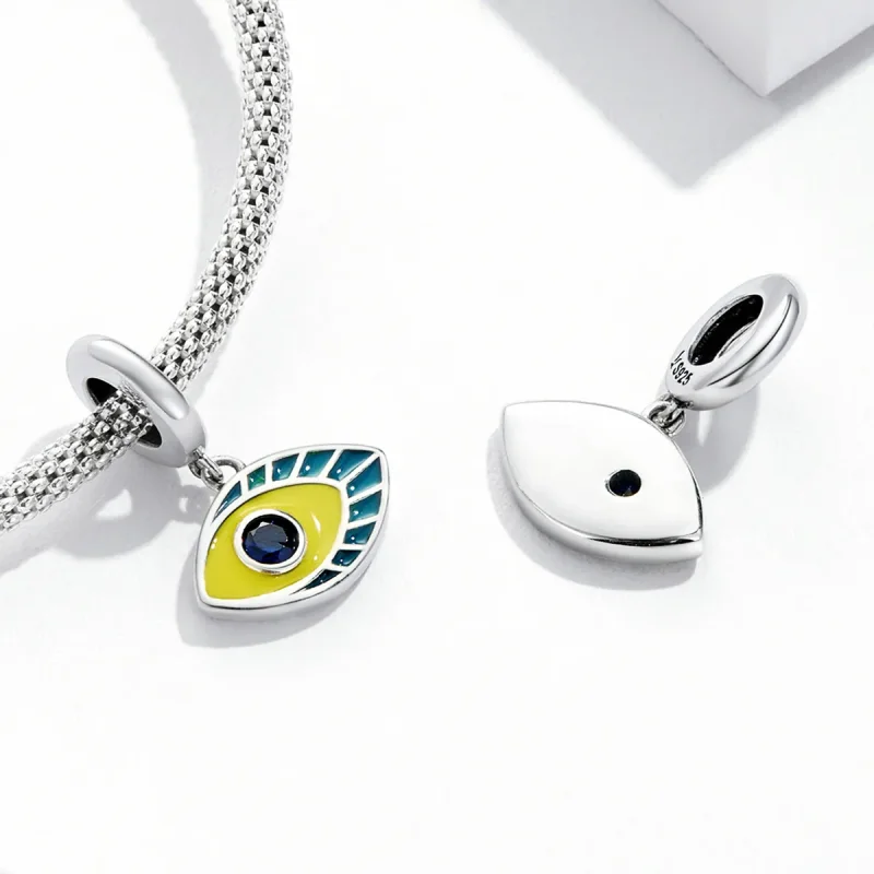 (imagine pentru) Pandora Style Simple Devil Eye Dangle - SCC2167 - Vizualizare 4
