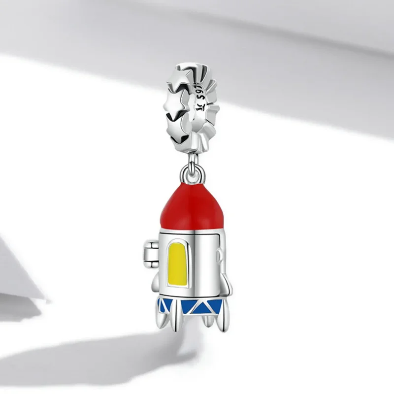 (imagine pentru) Pandora Style Small Rocket Dangle - SCC2058 - Vizualizare 2