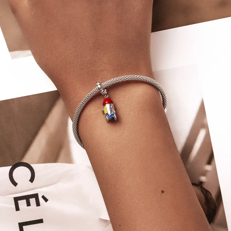 (imagine pentru) Pandora Style Small Rocket Dangle - SCC2058 - Vizualizare 5