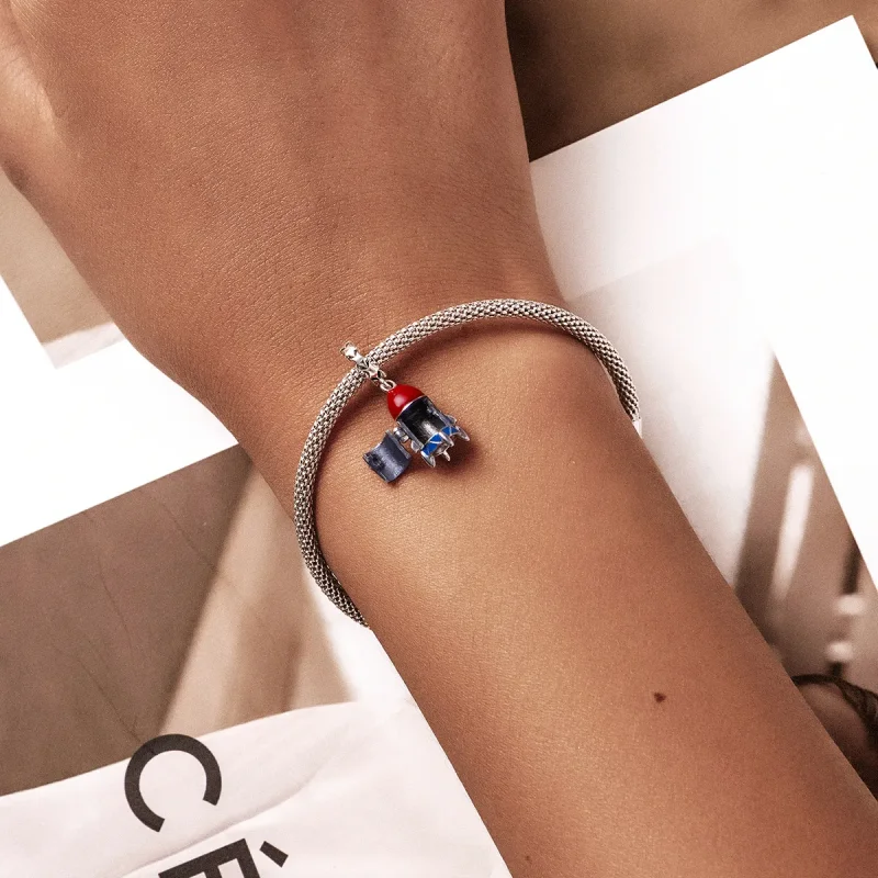 (imagine pentru) Pandora Style Small Rocket Dangle - SCC2058 - Vizualizare 6