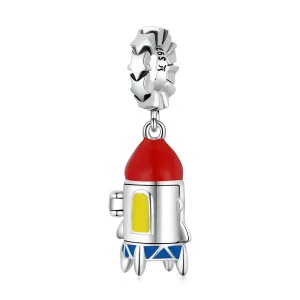 (imagine pentru) Pandora Style Small Rocket Dangle - SCC2058