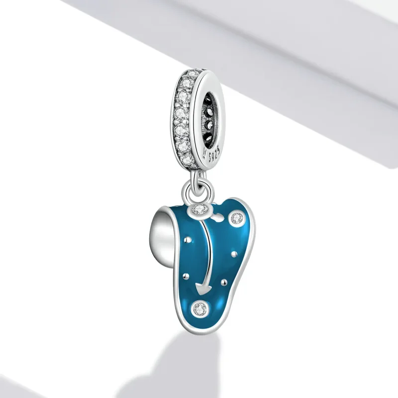 (imagine pentru) Pandora Style Twisted Clock Dangle - SCC2080 - Vizualizare 2