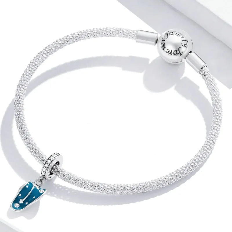 (imagine pentru) Pandora Style Twisted Clock Dangle - SCC2080 - Vizualizare 3