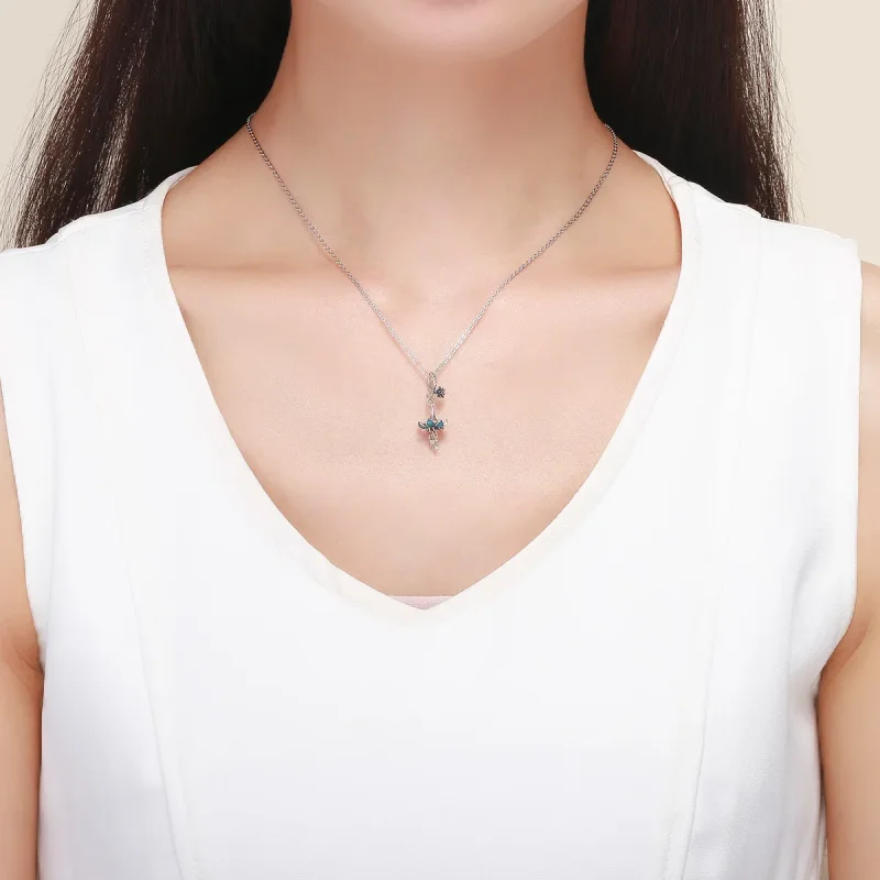 (imagine pentru) Pendul Pandora Dream Orchid în stil Pandora - BSC034 - Vizualizare 5