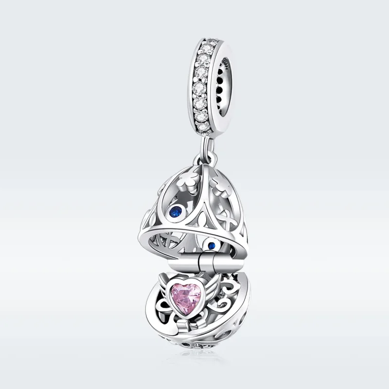 (imagine pentru) Pandora Style Ouă de Paștri din Argint cu Pendant Comoară - SCC1465 - Vizualizare 5